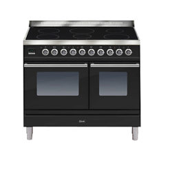 ILVE PDWI100E3 Roma Freestanding Induction Range Cooker Gloss Black